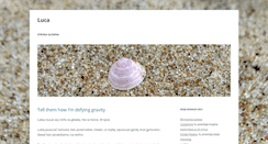 Desktop Screenshot of blog.lluca.pl